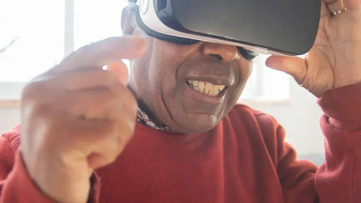 VR for Alzheimer'
 style=